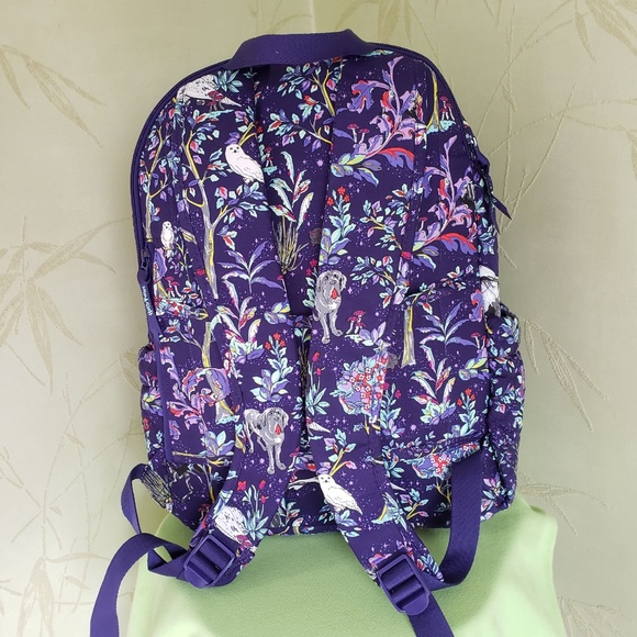 VERA BRADLEY HARRY POTTER CAMPUS BACKPACK:NWT FORBIDDEN FOREST - Picture 5 of 12